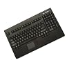 Adesso Rackmount Black USB Keyboard with Glidepoint Touchpad