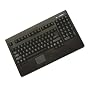 Adesso Rackmount Black USB Keyboard with Glidepoint Touchpad