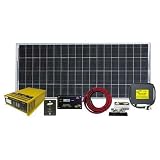 Go Power! WEEKENDER SW 120 WATT SOLAR KIT WITH GP-SW1500-12, GP-SW-REMOTE, GP-DC-KIT-3, AND GP-TS
