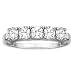 14K White Gold 1/2 ct. Diamond Bridal Wedding Band