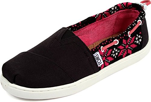 Toms Youth Bimini Classic Slip-On Shoes Flake Knit size 5