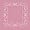 Small Flower Center w/ Paisley Square Light Pink