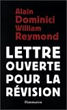 Lettre ouverte pour la r�vision