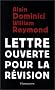 Lettre ouverte pour la r�vision