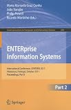 ENTERprise Information Systems: International Conference, CENTERIS 2011, Vilamoura, Algarve, Portugal, October 5-7, 2011. Proceedings, Part II (Communications in Computer and Information Science)
