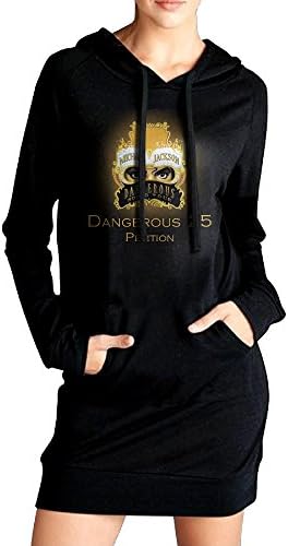 Michael Special Jackson Dangerous 25 Petition Womens Long Soft Hooded Sweatshirt