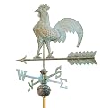 Antiqued Copper Rooster Weathervane