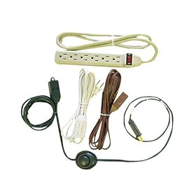 Coleman Cable 094575200 Indoor Holiday Electrical Combo Pack