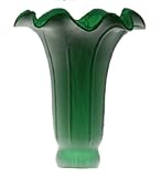 LILY Replacement SHADE Large 1.5 Fitter GREEN Lamp LIGHTING