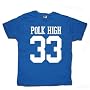 Married with Children Al Bundy Polk High T-shirt Blue