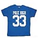 Married with Children Al Bundy Polk High T-shirt Blue