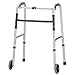 Folding Walker Color: Blue