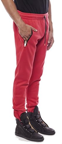 Men's Hip and Bone Red Army Jogger Pants- XS