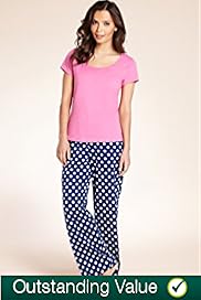 Pure Cotton Short Sleeve Floral Print Pyjamas