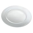 Service Ideas Tuscany Glass Clear 12-1/2" Plate - 8001CLR Sale