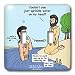Rich Diesslins Funny Cartoon Gospel Cartoons - Mark 01-01-08 Take Me to the River - John the Baptist - Light Switch Covers - double toggle switch