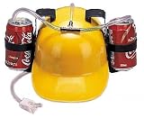 Beer Guzzler Helmet Yellow Helmet Image of Beer Guzzler Helmet Yellow Helmet
