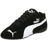PUMA Men's Speed Cat SD US Sneaker,Black/White,8.5 M US
