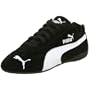 PUMA Men's Speed Cat SD US Sneaker,Black/White,9.5 M US