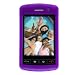 BlackBerry Storm 9530 Silicone Skin Case (Purple)