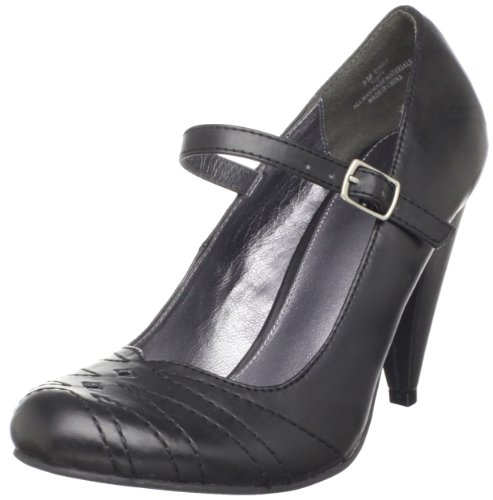 MIA 2 Women's Partty Mary Jane Pump,Black Burn,7.5 M US