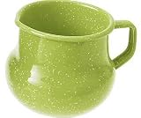 GSI Enamelware Green Cream Pitcher