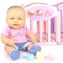 Electronic Playpen with 14" Lots to Love Baby Doll