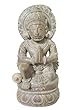 Hanuman Yoga Statue Sankat Mochan Healing Stone Sculpture 8.5 Inch Hanuman Yoga Statue Sankat Mochan Healing Stone Sculpture 8.5 Inch