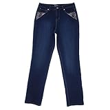 UPC 787165000105 product image for Style & Co. Womens Tummy Panel Mid-Rise Straight Leg Jeans Blue 4 | upcitemdb.com
