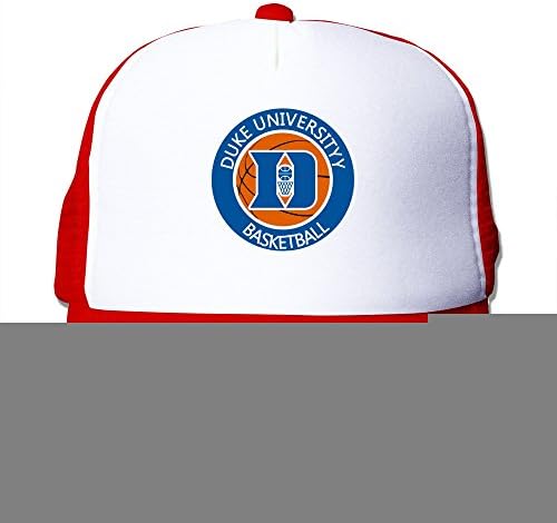 MZONE Personalized Two-toned Cap Hats Duke Blue Devils National Basketball Champs Travel Hats Red
