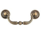 Bail Pull Antique Brass 3 5/8 Boring