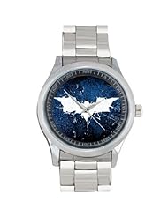 Round Metal Link Batman Wrist Watch to Give As a Special Christmas Gift for Batman Fans