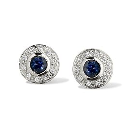 Blue Sapphire Earrings