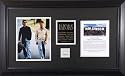 Rain Man - Tom Cruise and Dustin Hoffman - Framed 8x10 Photograph with Piece of Hollywood Sign