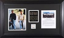 Rain Man - Tom Cruise and Dustin Hoffman - Framed 8x10 Photograph with Piece of Hollywood Sign