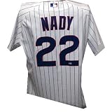 Xavier Nady #22 Chicago Cubs 2010 Opening Day Game Used Home Jersey (LH968088) (48)