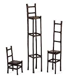 Imax cast iron Chairs decorative scuptures