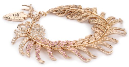 Pocahontas Feather Charm Pave Bracelet - Disney Couture