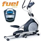 Fuel Fitness FE44 Ellitpical Cross Trainer With MP3/Ipod Compatible Music Player - Lifetime frame & braking/5 years parts & 2 years labour Warranty!