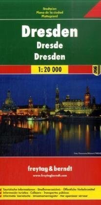 Freytag-Berndt und Artaria KG Freytag Berndt Stadtpl&auml;ne, Dresden - Ma&szlig;stab 1:20 000