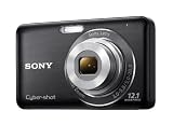 Sony DSCW310 Cyber-Shot Digital Camera (12.1 MP, 4 x Optical Zoom, 2.7 inch LCD) - Black