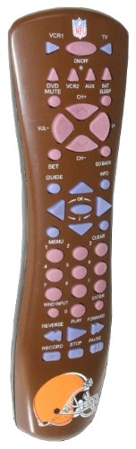 iHipTM 6-Device Universal TV Remote Control Features The NFL® Team Cleveland Browns (Cleveland Browns Logo)