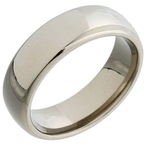 Bague - Anillo de hombre de titanio (talla: 20.5)