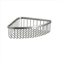 Large Corner Shower Basket Finish: Brushed Stainless
