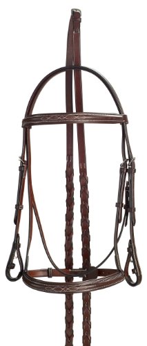 Collegiate Raised Fancy Stitched Padded Bridle