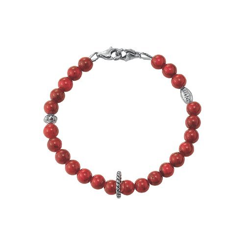 edc by Esprit Damen-Armband Vivid Delight Pepper Rot Edelstahl Glassteine 18cm EEBR10292A1 Preisvergleich