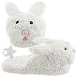 White Bunny Slippers for Women