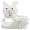 White Bunny Slippers for Women