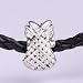 TheIKA x2 Antique Silver Plated Charm Bead will fit Pandora/Troll/Chamilia Style Charm Bracelets.PB-09282843