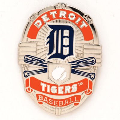 Detroit Tigers Cloisonne Pin w/Jewelry Card
